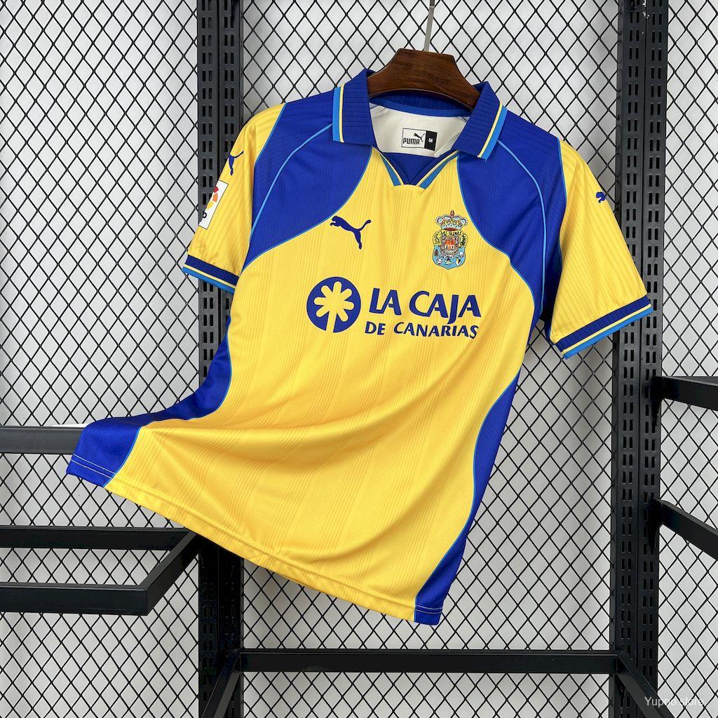 Camiseta de fútbol Las Palmas 2000/01 LOCAL MANGA CORTA VERSION FAN